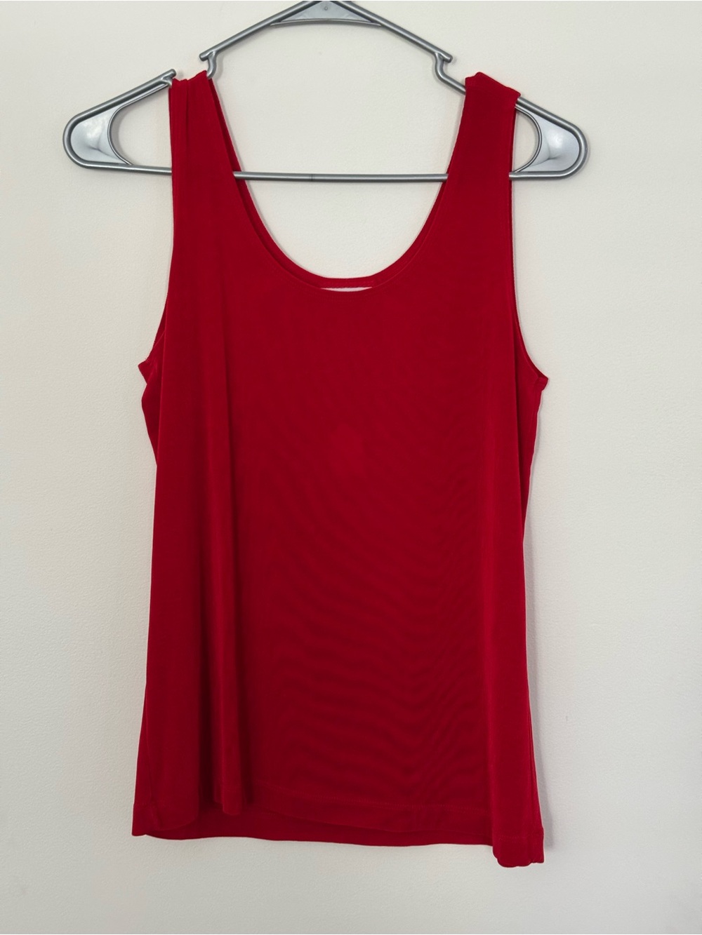 Chico's Vibrant Red Scoop Neck Tank